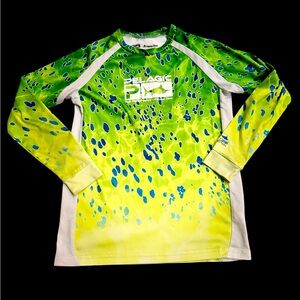 Boys long sleeve fishing shirt.